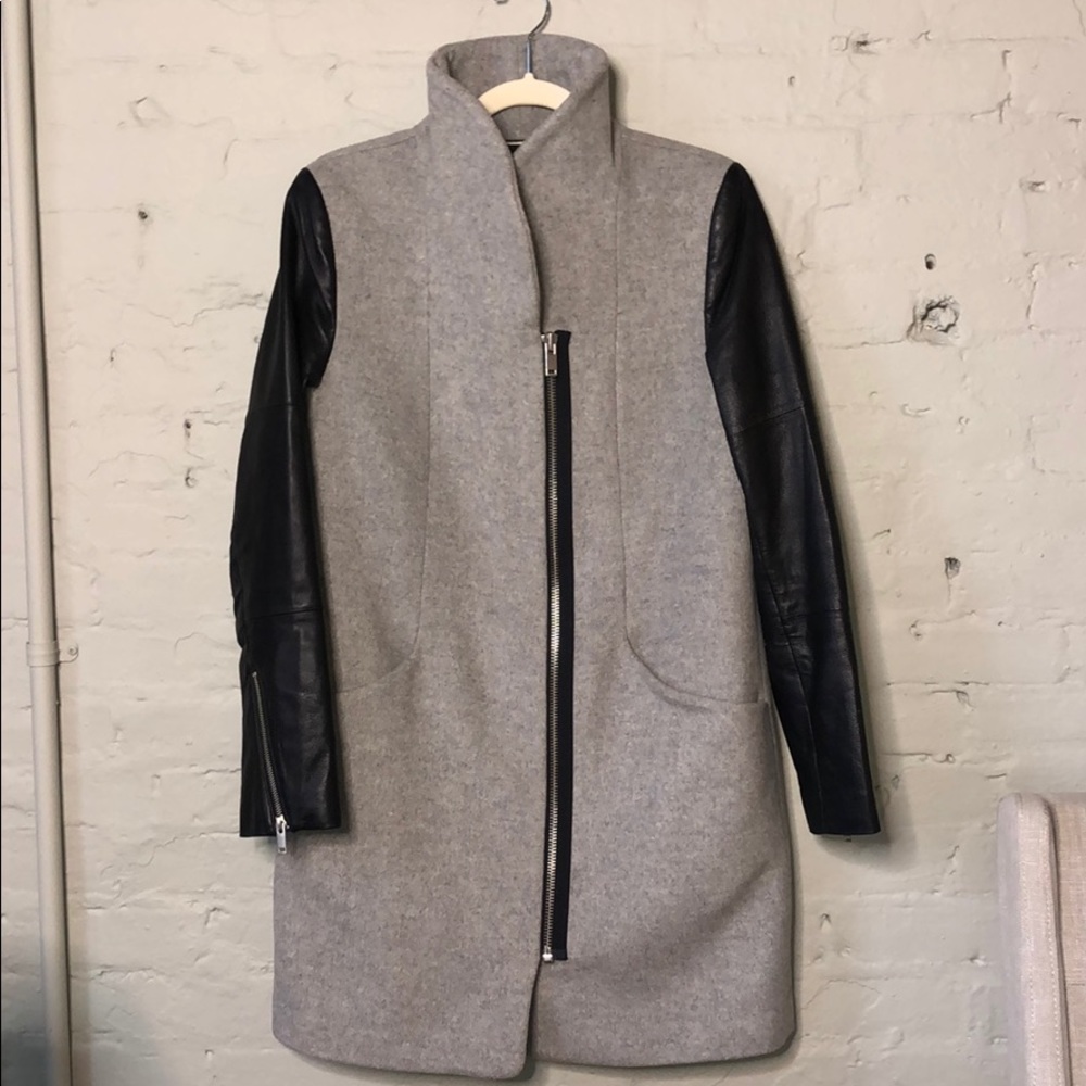 Aritzia Wilfred Virgin Wool and Cashmere Coat